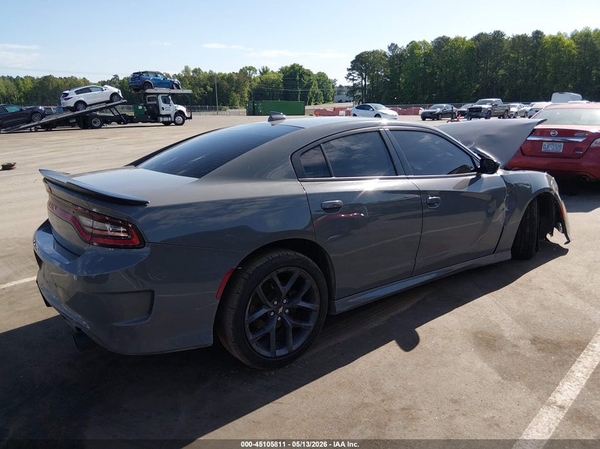2023 Dodge Charger VIN 2C3CDXHG2PH611699 IAAI salvage auction — FRONT END, Salvage (North Carolina), sold $1,700 on 2026-07-31 (photo 4)