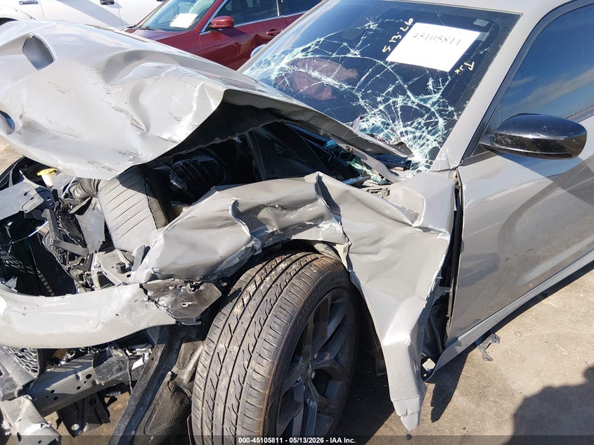 2023 Dodge Charger VIN 2C3CDXHG2PH611699 IAAI salvage auction — FRONT END, Salvage (North Carolina), sold $1,700 on 2026-07-31 (photo 6)