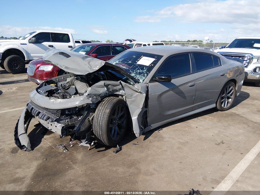 2023 Dodge Charger VIN 2C3CDXHG2PH611699 IAAI salvage auction — FRONT END, Salvage (North Carolina), sold $1,700 on 2026-07-31 (photo 2)