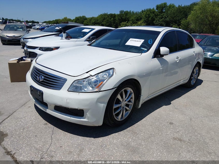 2008 Infiniti G35 VIN JNKBV61E78M215935 IAAI salvage auction — NORMAL WEAR, Original (Texas), sold $400 on 2026-07-20 (photo 2)