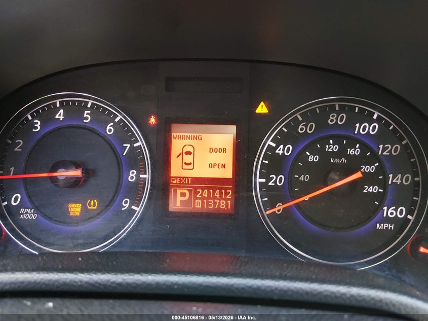 2008 Infiniti G35 VIN JNKBV61E78M215935 IAAI salvage auction — NORMAL WEAR, Original (Texas), sold $400 on 2026-07-20 (photo 7)