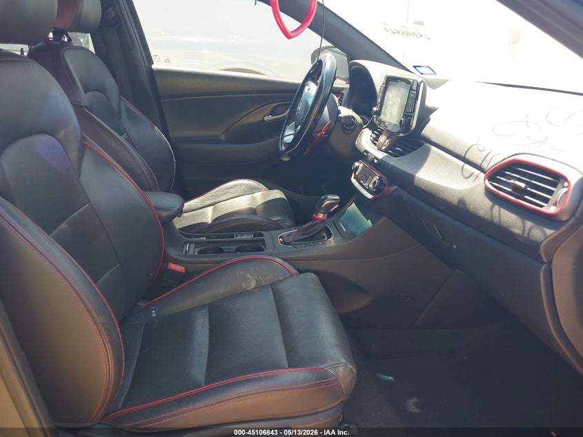 2018 Hyundai Elantra VIN KMHH55LC2JU075862 IAAI salvage auction — FRONT & REAR, Salvage (Texas), sold $1,900 on 2026-07-27 (photo 5)