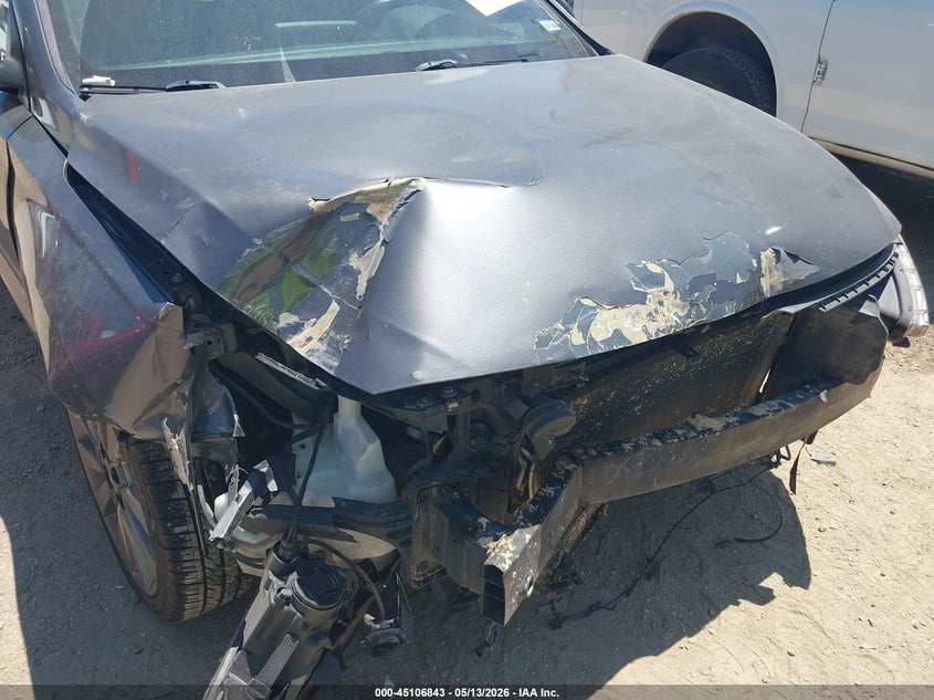 2018 Hyundai Elantra VIN KMHH55LC2JU075862 IAAI salvage auction — FRONT & REAR, Salvage (Texas), sold $1,900 on 2026-07-27 (photo 6)