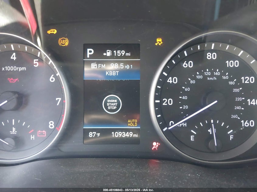 2018 Hyundai Elantra VIN KMHH55LC2JU075862 IAAI salvage auction — FRONT & REAR, Salvage (Texas), sold $1,900 on 2026-07-27 (photo 7)