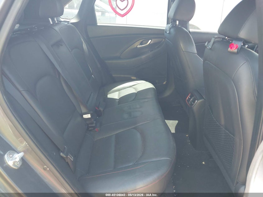 2018 Hyundai Elantra VIN KMHH55LC2JU075862 IAAI salvage auction — FRONT & REAR, Salvage (Texas), sold $1,900 on 2026-07-27 (photo 8)