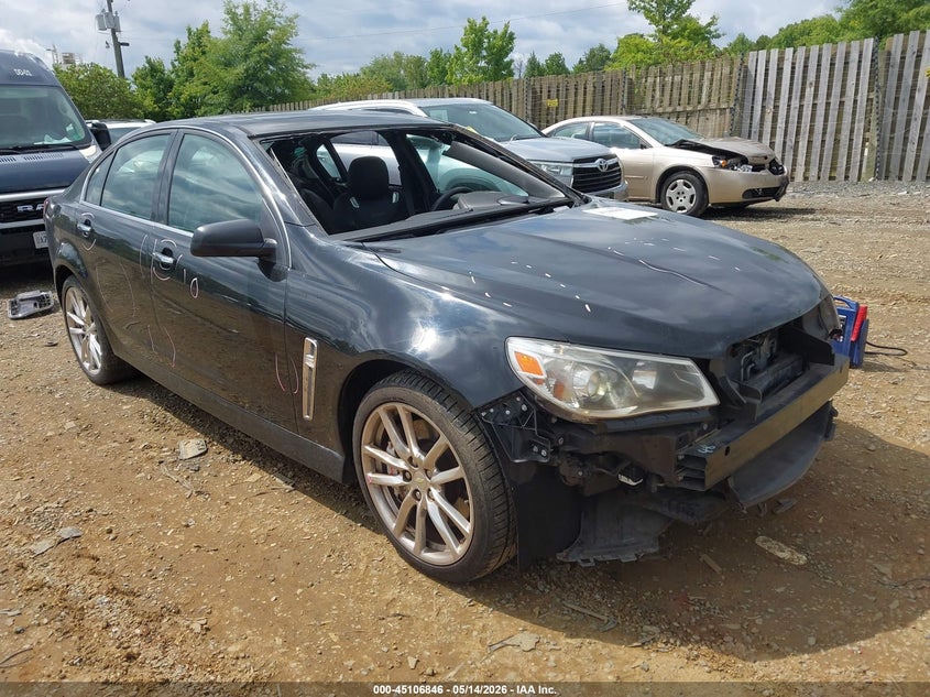 2014 Chevrolet SS VIN 6G3F15RWXEL929861 IAAI salvage auction — Front End, Salvage (Virginia), sold $6,800 on 2026-05-24 (photo 1)