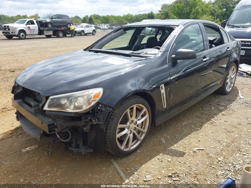 2014 Chevrolet SS VIN 6G3F15RWXEL929861 IAAI salvage auction — Front End, Salvage (Virginia), sold $6,800 on 2026-05-24 (photo 2)