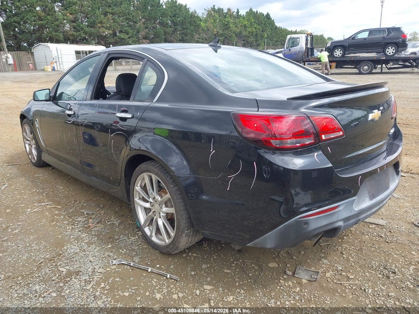 2014 Chevrolet SS VIN 6G3F15RWXEL929861 IAAI salvage auction — Front End, Salvage (Virginia), sold $6,800 on 2026-05-24 (photo 3)