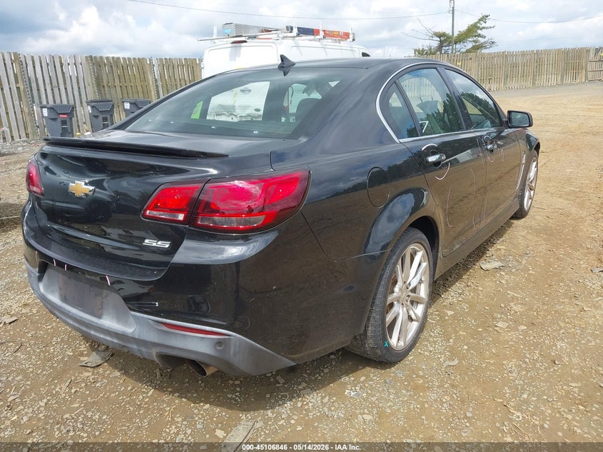 2014 Chevrolet SS VIN 6G3F15RWXEL929861 IAAI salvage auction — Front End, Salvage (Virginia), sold $6,800 on 2026-05-24 (photo 4)