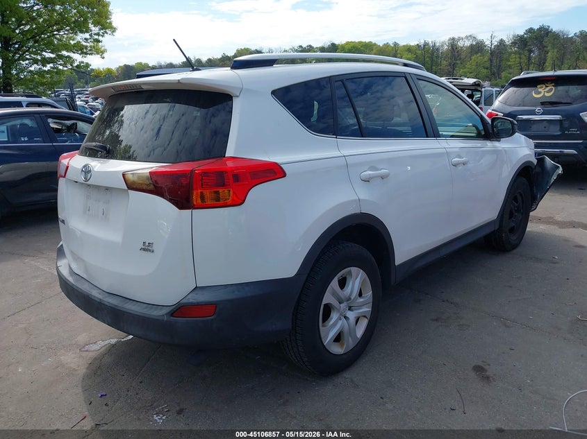 2015 Toyota Rav 4 VIN JTMBFREV3FJ040608 IAAI salvage auction — FRONT END, Salvage (Alabama), sold $4,950 on 2026-08-01 (photo 4)