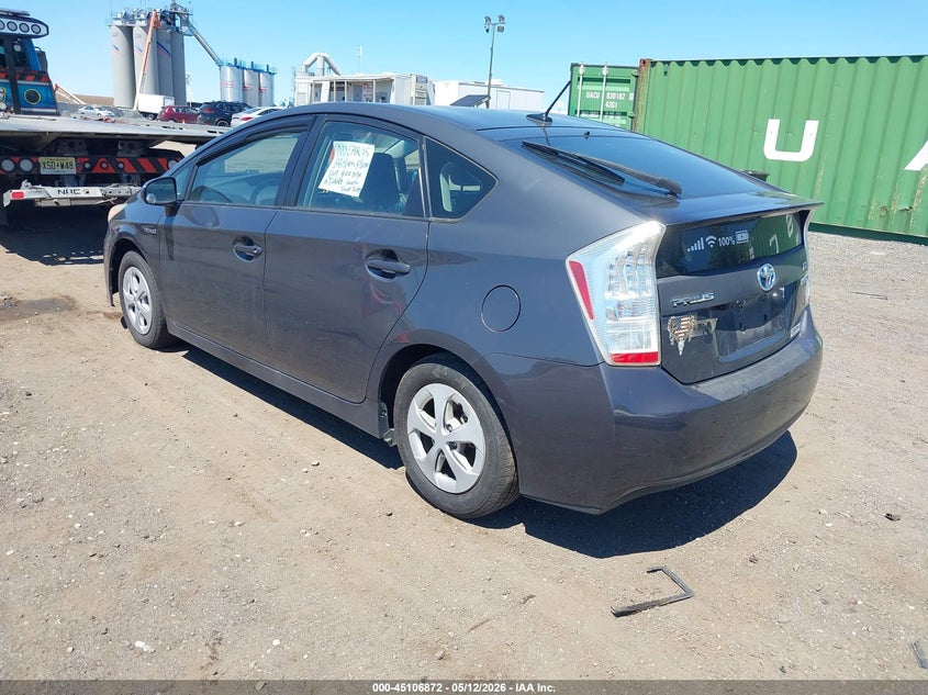 2010 Toyota Prius VIN JTDKN3DU1A0038962 IAAI salvage auction — NORMAL WEAR, Clear (New Jersey), sold $950 on 2026-07-07 (photo 3)