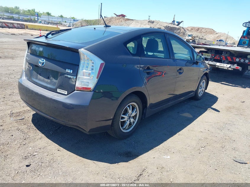 2010 Toyota Prius VIN JTDKN3DU1A0038962 IAAI salvage auction — NORMAL WEAR, Clear (New Jersey), sold $950 on 2026-07-07 (photo 4)