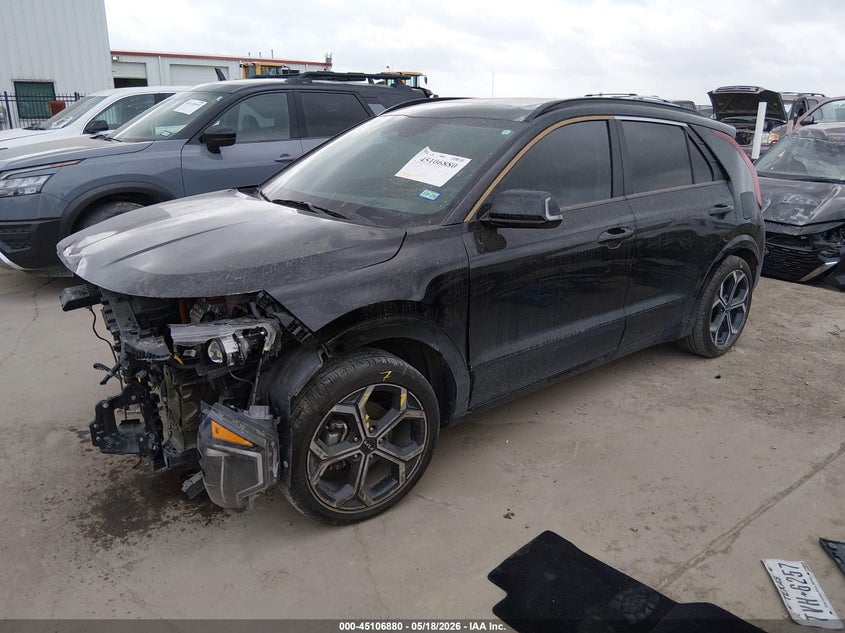 2019 Kia Niro VIN KNDCB3LC1K5342934 IAAI salvage auction — FRONT END, Salvage (Texas), sold $2,000 on 2026-07-07 (photo 2)