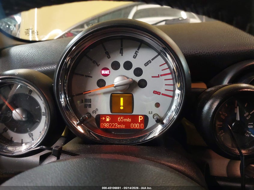 2009 Mini Cooper VIN WMWMS33599TG89116 IAAI salvage auction — FRONT & REAR, Salvage (Florida), sold $425 on 2026-07-07 (photo 7)