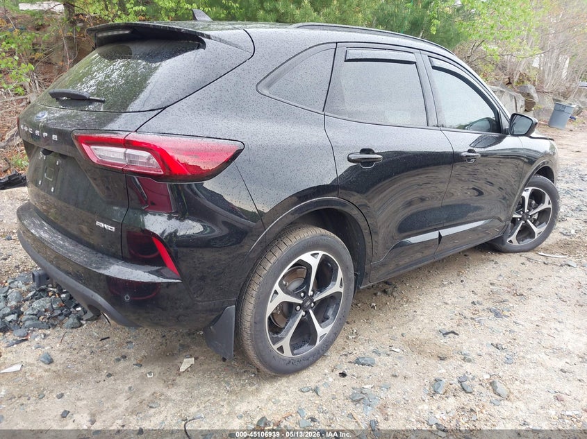 2024 Ford Escape VIN 1FMCU9NA8RUB51225 IAAI salvage auction — LEFT FRONT, Salvage (Massachusetts), sold $7,750 on 2026-07-28 (photo 4)