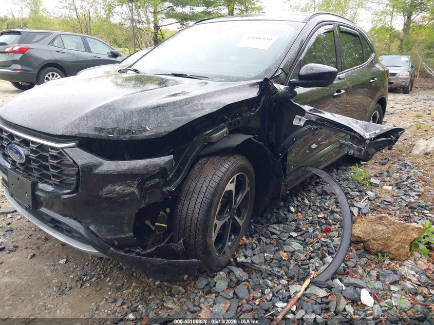 2024 Ford Escape VIN 1FMCU9NA8RUB51225 IAAI salvage auction — LEFT FRONT, Salvage (Massachusetts), sold $7,750 on 2026-07-28 (photo 6)