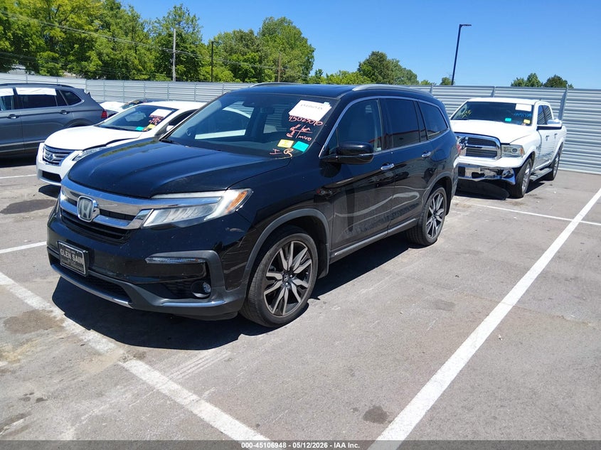 2019 Honda Pilot VIN 5FNYF6H97KB064693 IAAI salvage auction — REAR END, Salvage (Tennessee), sold $9,200 on 2026-09-01 (photo 2)