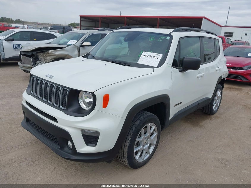 2022 Jeep Renegade VIN ZACNJDB1XNPN72286 IAAI salvage auction — REAR END, Salvage (Nebraska), sold $5,200 on 2026-07-23 (photo 2)