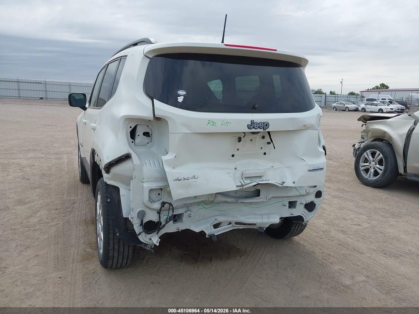 2022 Jeep Renegade VIN ZACNJDB1XNPN72286 IAAI salvage auction — REAR END, Salvage (Nebraska), sold $5,200 on 2026-07-23 (photo 6)