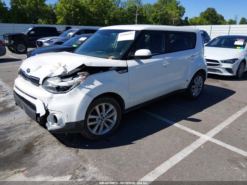 2017 Kia Soul VIN KNDJP3A57H7456186 IAAI salvage auction — FRONT END, Salvage (Tennessee), sold $525 on 2026-07-28 (photo 2)