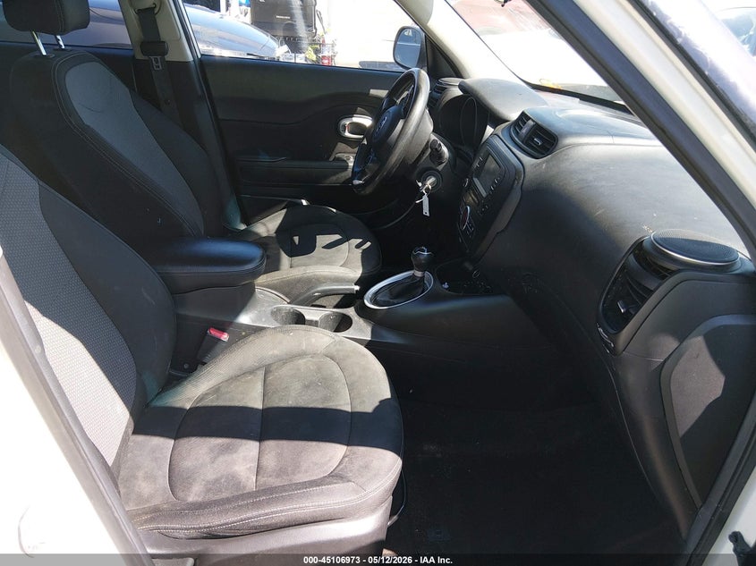 2017 Kia Soul VIN KNDJP3A57H7456186 IAAI salvage auction — FRONT END, Salvage (Tennessee), sold $525 on 2026-07-28 (photo 5)