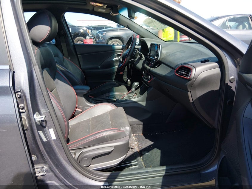2018 Hyundai Elantra VIN KMHH55LC2JU033319 IAAI salvage auction — FRONT END, Clear (Oklahoma), sold $2,950 on 2026-07-07 (photo 5)