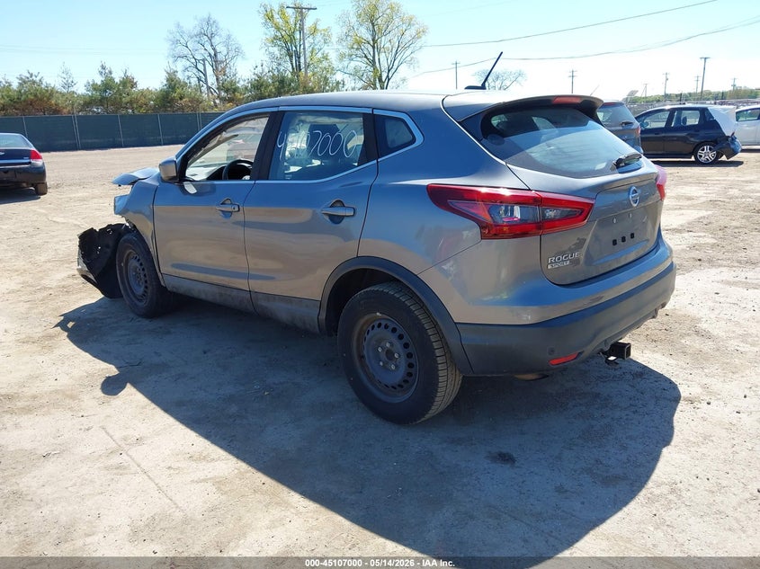 2020 Nissan Rogue VIN JN1BJ1CV3LW270704 IAAI salvage auction — FRONT END, Regular (South Dakota), sold $775 on 2026-07-21 (photo 3)