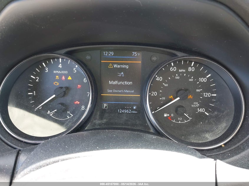 2020 Nissan Rogue VIN JN1BJ1CV3LW270704 IAAI salvage auction — FRONT END, Regular (South Dakota), sold $775 on 2026-07-21 (photo 7)