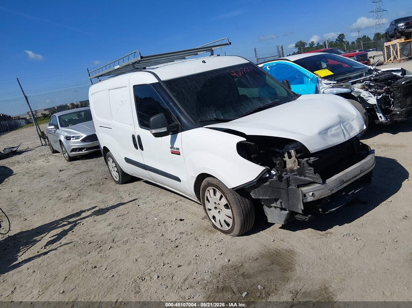 2016 Ram Promaster city VIN ZFBERFAT3G6C68948 IAAI salvage auction — FRONT END, Salvage (Georgia), sold $550 on 2026-07-19 (photo 1)