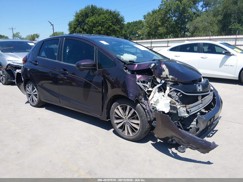 2016 Honda Fit VIN JHMGK5H7XGX032204 IAAI salvage auction — FRONT & REAR, Salvage (Texas), sold $725 on 2026-07-28 (photo 1)