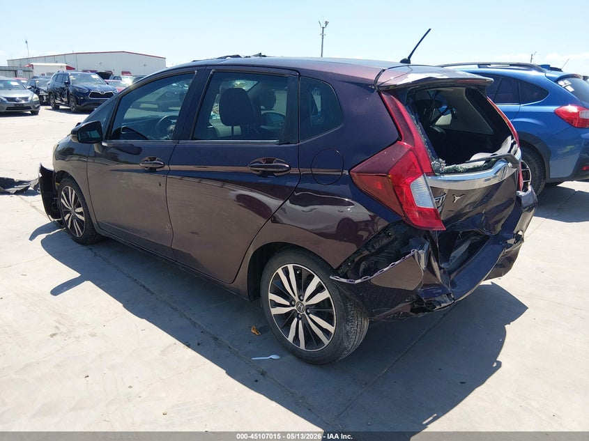 2016 Honda Fit VIN JHMGK5H7XGX032204 IAAI salvage auction — FRONT & REAR, Salvage (Texas), sold $725 on 2026-07-28 (photo 3)