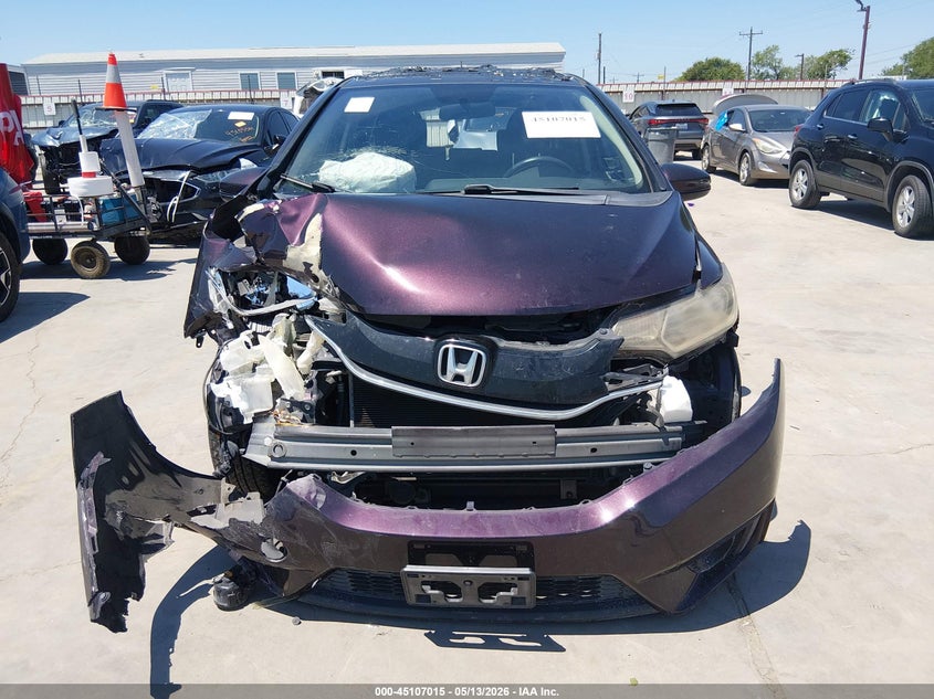2016 Honda Fit VIN JHMGK5H7XGX032204 IAAI salvage auction — FRONT & REAR, Salvage (Texas), sold $725 on 2026-07-28 (photo 6)