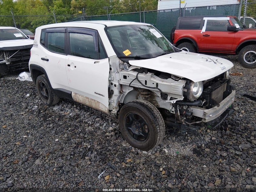 2019 Jeep Renegade VIN ZACNJBAB1KPK08610 IAAI salvage auction — ALL OVER, Salvage (West Virginia), sold $375 on 2026-07-29 (photo 1)