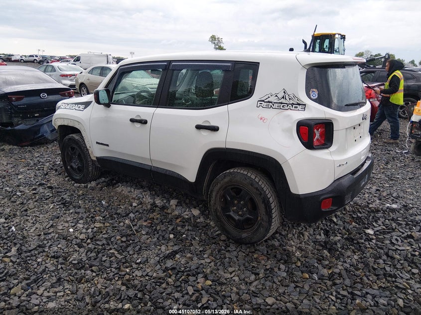 2019 Jeep Renegade VIN ZACNJBAB1KPK08610 IAAI salvage auction — ALL OVER, Salvage (West Virginia), sold $375 on 2026-07-29 (photo 3)
