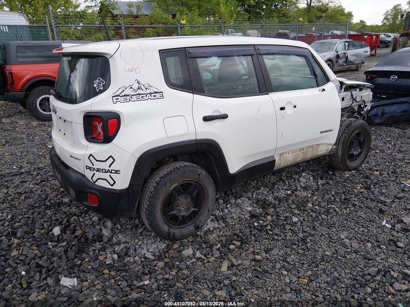 2019 Jeep Renegade VIN ZACNJBAB1KPK08610 IAAI salvage auction — ALL OVER, Salvage (West Virginia), sold $375 on 2026-07-29 (photo 4)
