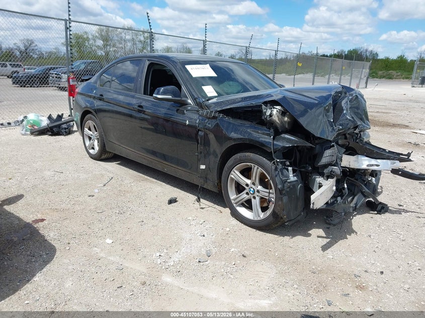 2015 BMW VIN WBA3C3C5XFK203081 IAAI salvage auction — FRONT & REAR, Junk Bill Of Sale Mv2459 (Wisconsin), sold $300 on 2026-07-14 (photo 1)