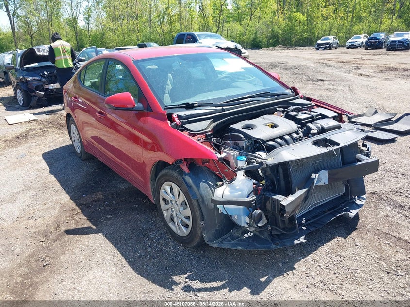 2017 Hyundai Elantra VIN 5NPD84LF3HH041531 IAAI salvage auction — FRONT END, Salvage (Ohio), sold $1,700 on 2026-07-18 (photo 1)