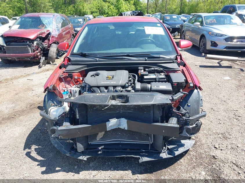 2017 Hyundai Elantra VIN 5NPD84LF3HH041531 IAAI salvage auction — FRONT END, Salvage (Ohio), sold $1,700 on 2026-07-18 (photo 6)