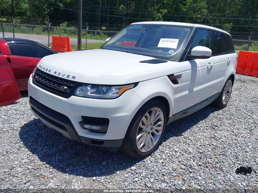 2016 Land rover Range rover sport VIN SALWG2PF4GA659420 IAAI salvage auction — NORMAL WEAR, Clear (Alabama), sold $25 on 2026-07-31 (photo 2)