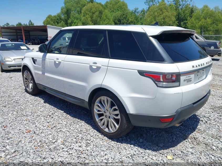 2016 Land rover Range rover sport VIN SALWG2PF4GA659420 IAAI salvage auction — NORMAL WEAR, Clear (Alabama), sold $25 on 2026-07-31 (photo 3)