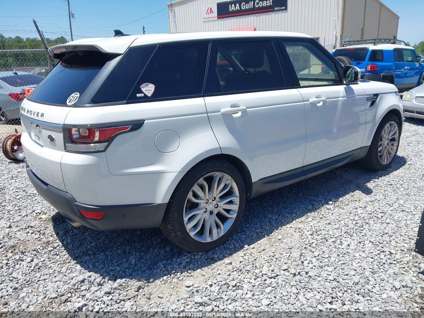 2016 Land rover Range rover sport VIN SALWG2PF4GA659420 IAAI salvage auction — NORMAL WEAR, Clear (Alabama), sold $25 on 2026-07-31 (photo 4)