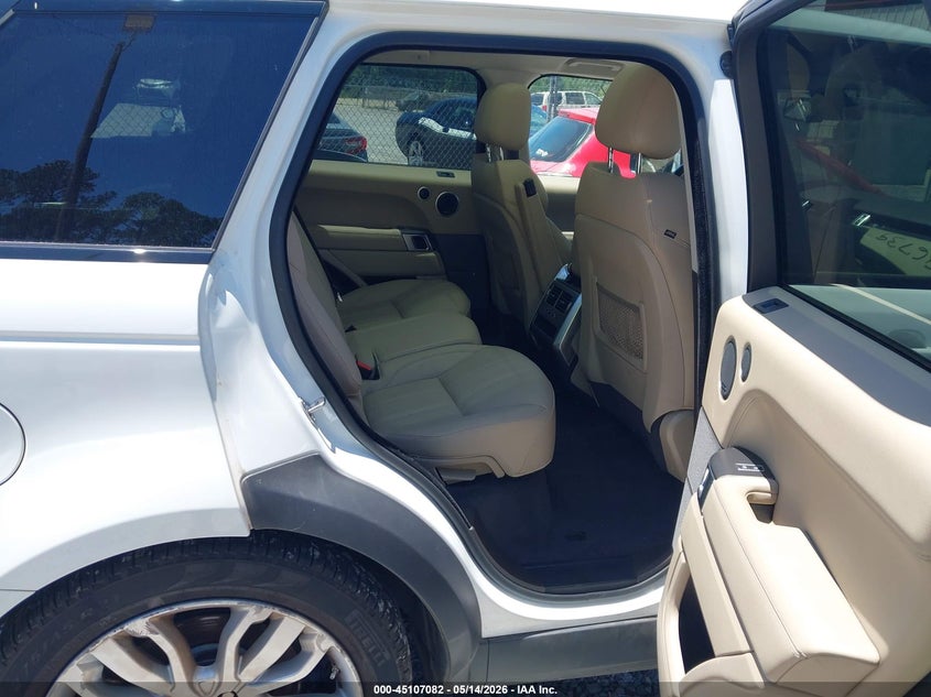 2016 Land rover Range rover sport VIN SALWG2PF4GA659420 IAAI salvage auction — NORMAL WEAR, Clear (Alabama), sold $25 on 2026-07-31 (photo 8)