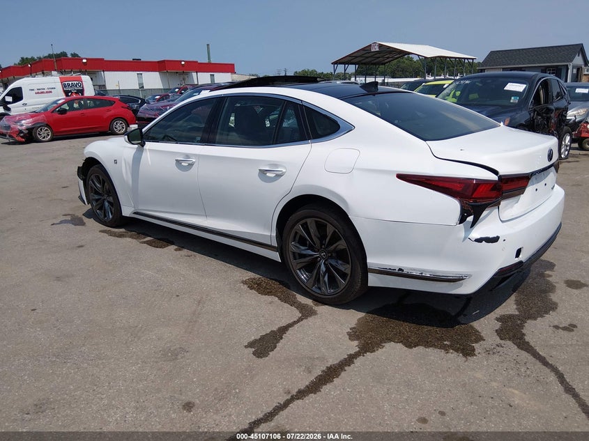2023 Lexus Ls VIN JTHF51GF6P5011639 IAAI salvage auction — ALL OVER, Salvage - Greater Than 75% (Maryland), sold $25 on 2026-07-30 (photo 3)