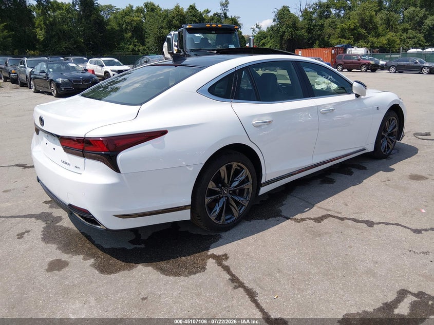 2023 Lexus Ls VIN JTHF51GF6P5011639 IAAI salvage auction — ALL OVER, Salvage - Greater Than 75% (Maryland), sold $25 on 2026-07-30 (photo 4)
