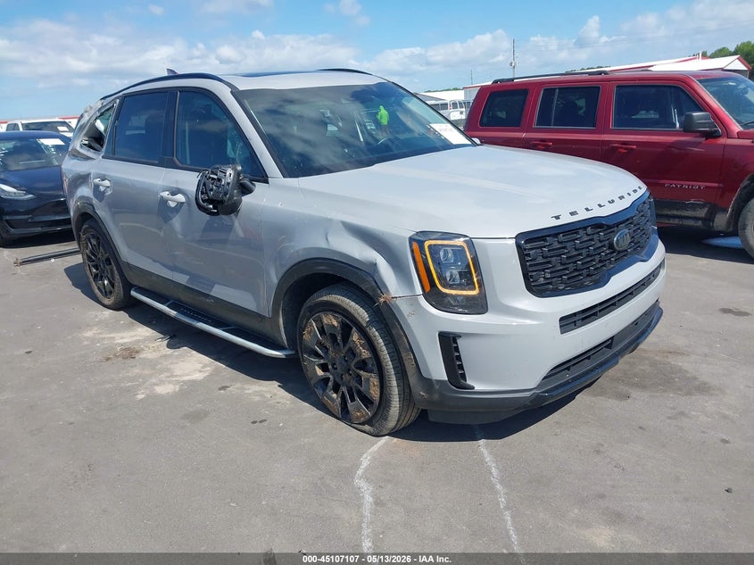 2021 Kia Telluride VIN 5XYP3DHCXMG182222 IAAI salvage auction — ROLLOVER, Salvage (North Carolina), sold $3,350 on 2026-07-17 (photo 1)
