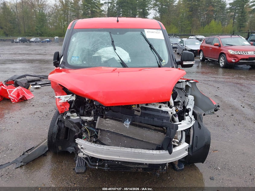2021 Ram Promaster city VIN ZFBHRFAB5M6V75597 IAAI salvage auction — FRONT END, Salvage (Massachusetts), sold $600 on 2026-07-10 (photo 6)