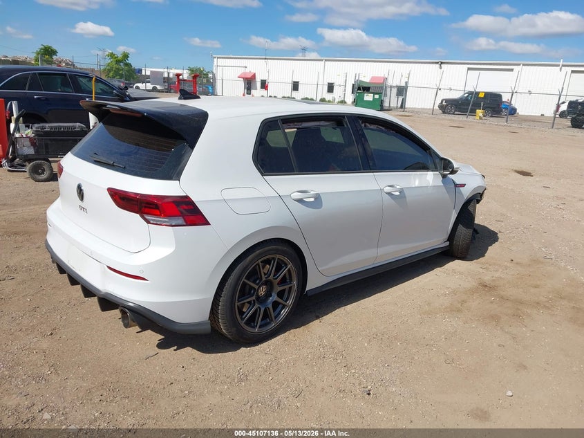 2024 Volkswagen Golf gti VIN WVW3A7CD4RW226005 IAAI salvage auction — RIGHT FRONT, Salvage (Illinois), sold $6,900 on 2026-07-22 (photo 4)