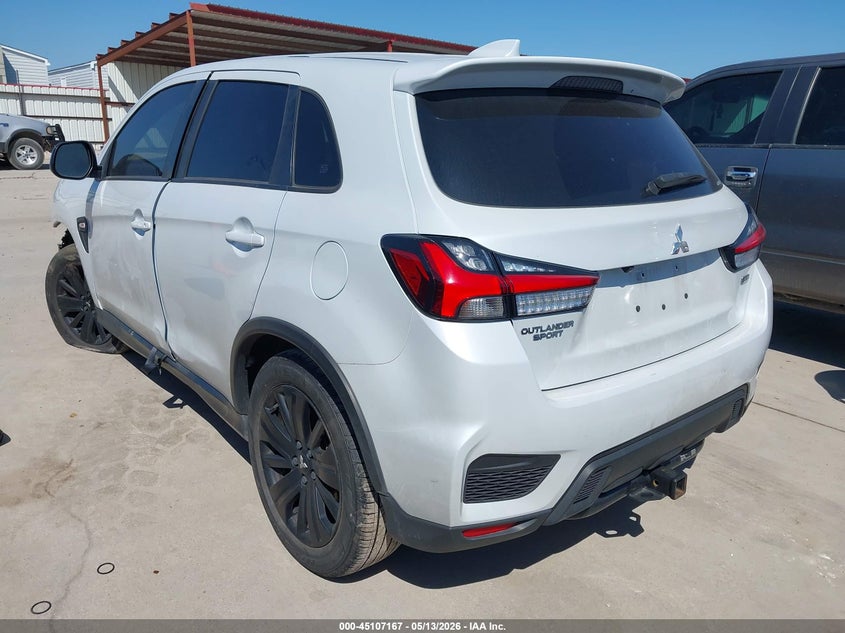 2023 Mitsubishi Outlander VIN JA4ARUAUXPU013239 IAAI salvage auction — FRONT END, Salvage (Texas), sold $5,250 on 2026-07-21 (photo 3)