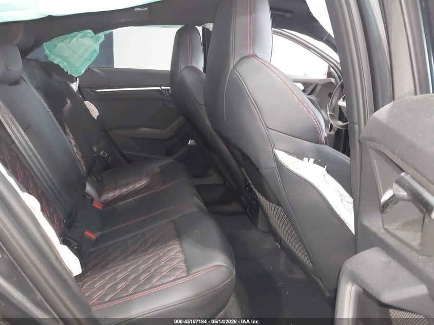 2024 Audi S3 VIN WAUH3DGY0RA137974 IAAI salvage auction — RIGHT SIDE, Mv-907A (New York), sold $6,100 on 2026-07-29 (photo 8)