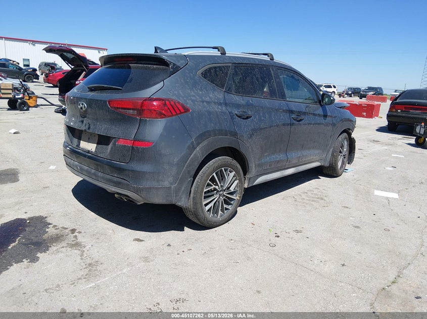 2021 Hyundai Tucson VIN KM8J33ALXMU339462 IAAI salvage auction — FRONT END, Salvage (Missouri), sold $2,200 on 2026-07-09 (photo 4)